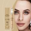 Caffeine Eye Cream Gentle Moisturizing Massage Eye Collagen Elasticity Roller Eye Cream 10ml