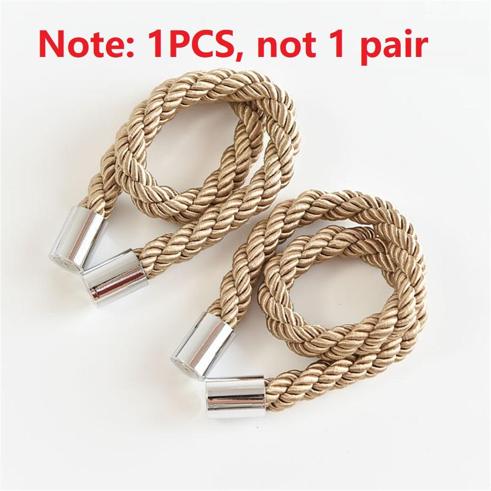 1pcs Curtain Magnet Buckle Curtain Buckle Binding Rope Punch-free Installation Decor Hanging Pendant Curtain Tie Buckle