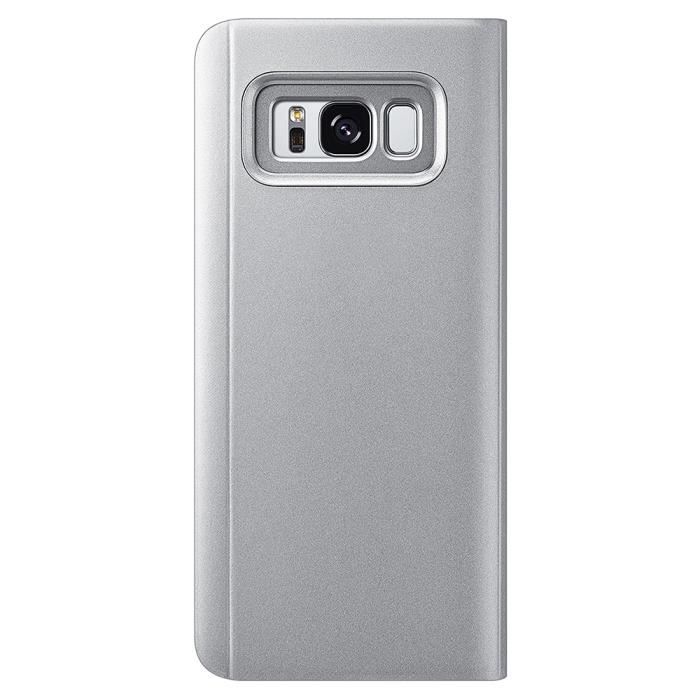 Чехол - Samsung - Galaxy S8 SM-G950N - Мягкая защита - Гальваническое зеркало - Противоударный