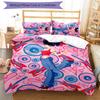 3pcs Winx Club Design Cover Set - HD Printed Bedding with 1 Cover and 2 Pillowcases - Perfect for Home and Dorm Decor