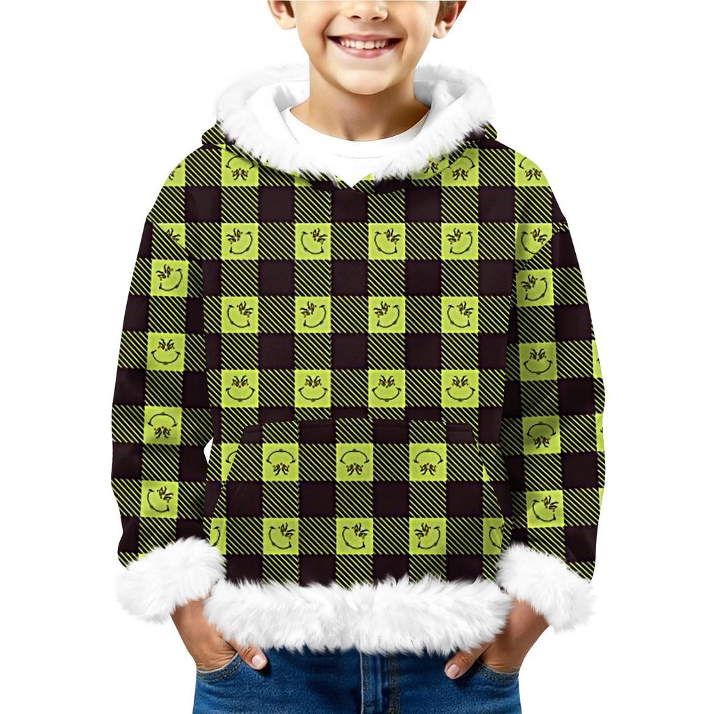 Детский свитшот для девочек и мальчиков, с длинным рукавом, легкая повседневная толстовка с капюшоном, свободный удобный свитшот