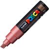 Marker - POSCA - Large Bevelled Tip - Metal Red - 8 Mm - Opaque