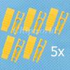 5pcs Automotive Mini Standard Blade