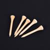 100Pcs/Set Golf Tees Bamboo Tee Golf Balls Holder 4 Size Stronger Than Wood Tees