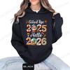 Женская одежда с капюшонами, Толстовки «До свидания 2025, здравствуй 2026», Толстовки «С Рождеством», Толстовки «С Новым годом», Семейные праздничные топы