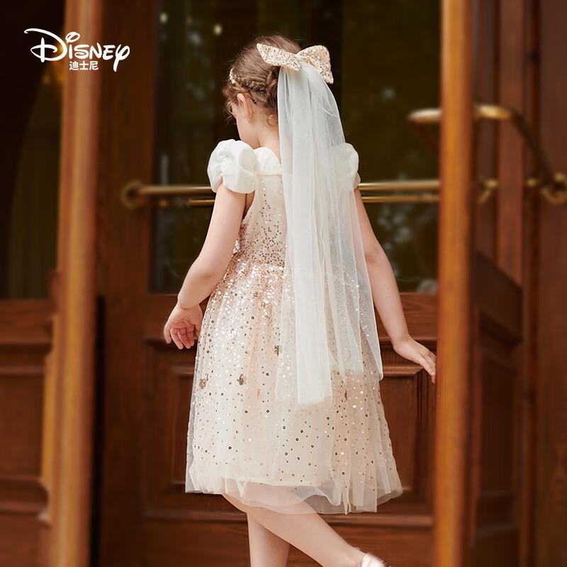 Платье-принцесса с пайетками и сеткой для девочек Disney