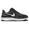 Nike Кроссовки Air Zoom Structure 25 Extra Wide Black Iron Grey Unisex Sneakers White DZ3488-002