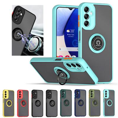 Чехол Armor для Samsung Galaxy A15 5G A25 A35 A55 A05 A05S A14 A24 A34 A54 M14 M34 M15 чехол-кольцо подставка держатель чехол Funda Capa