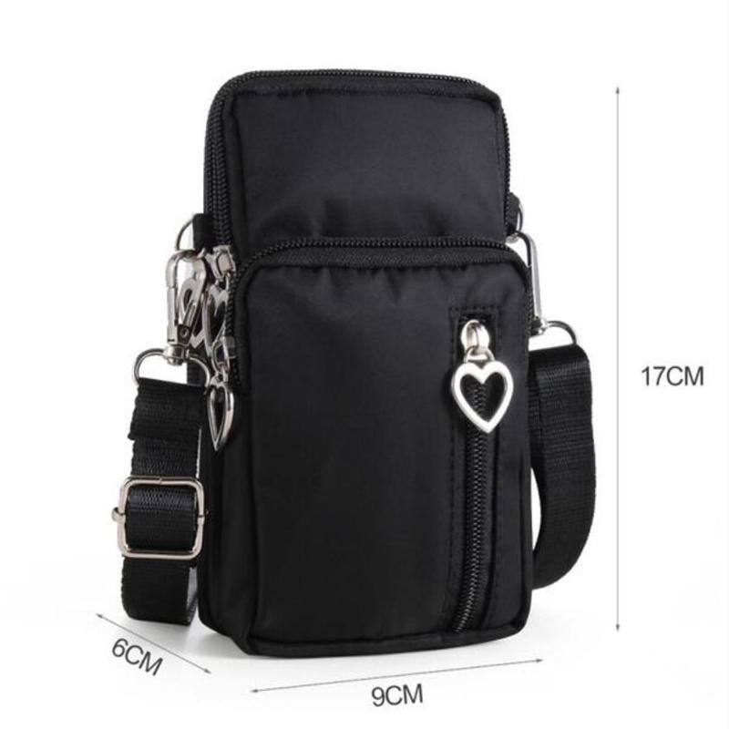 Yogodlns 1 Pcs Fashion Women Sports Square Bag Mini Cellphone Pouch Crossbody Shoulder Bags