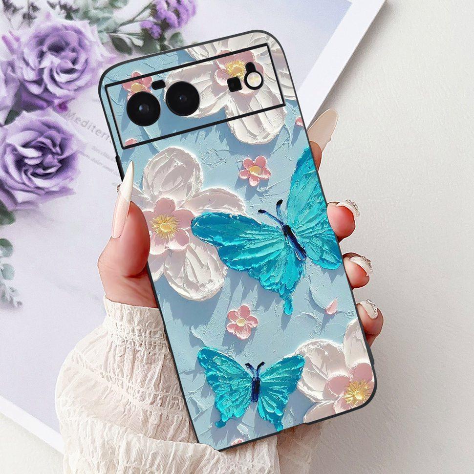 For Google Pixel 6 Case Cute Animals Soft Silicone Phone Cases For Google Pixel 6 Pixel6 Coque Ultra-thin TPU Back Cover Housing
