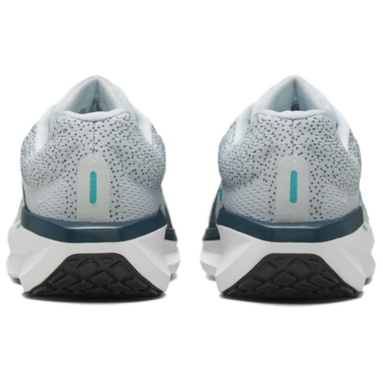 Nike Мужские кроссовки Air Winflo 11 Extra Wide Чистый платиновый/Броневой темно-синий/Фотоновая пыль/Пыльный кактус FQ8937-004