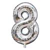 30 Inches Number Foil Balloons Digit Air Balloons Birthday Party Wedding Decoration