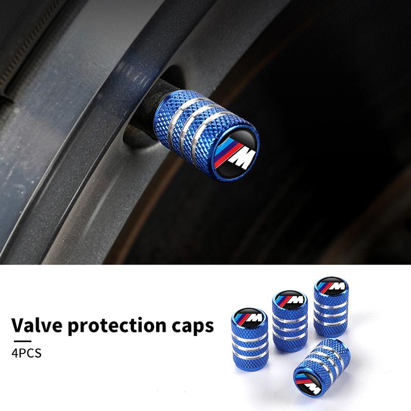 Новые 4 шт. Колпачки ниппелей колес автомобиля Защитные колпачки штоков воздуха Аксессуары Для BMW E90 E60 E46 E39 F30 F10 E87 X3 X4 X5 X1 G30 G20 M3 M5