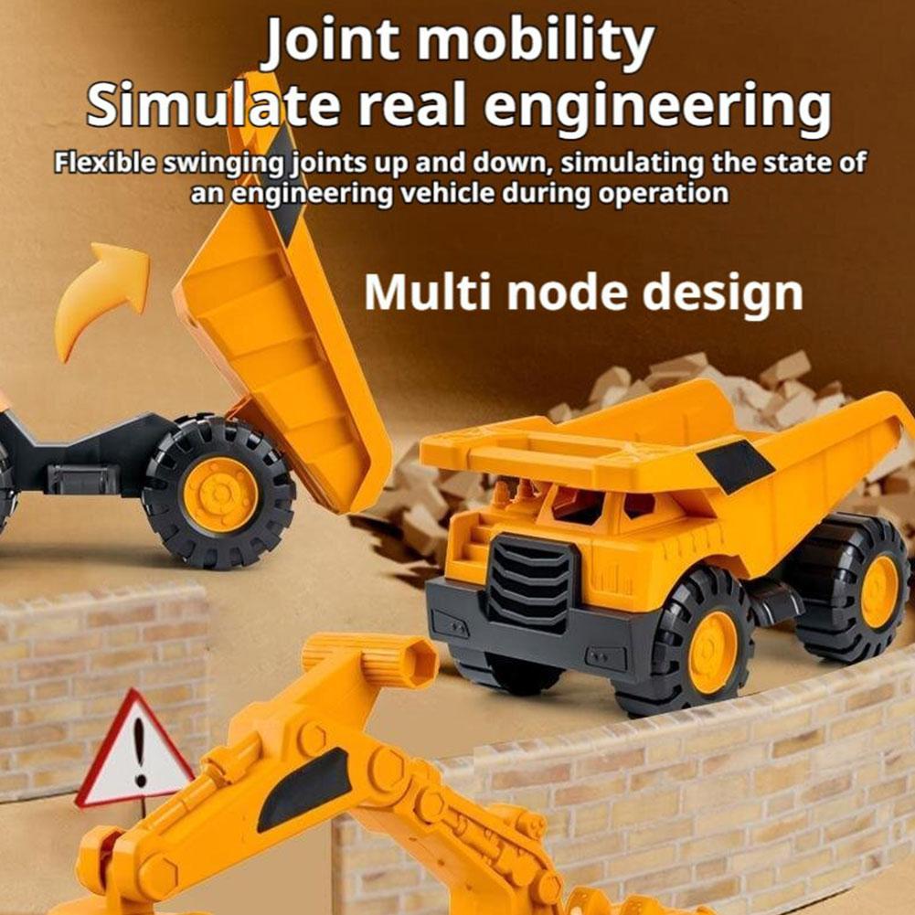 Игрушечные машинки, включая экскаваторы-погрузчики, самосвалы, экскаваторы, погрузчики, - Мальчики Пляжные игрушки Подарки Грузовик Bu A4Q7