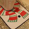 Новые 3 шт. рождественские украшения Happy Santa чехол для унитаза и коврик для ванной комнаты