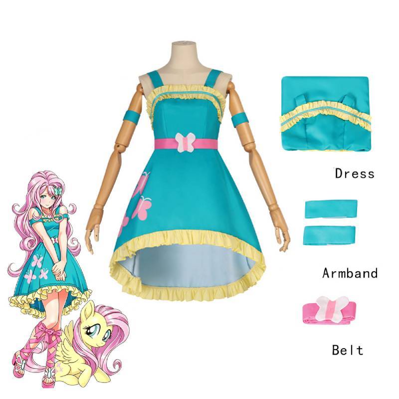 Костюм для косплея My Little Pony для девочек из полиэстера, фэнтези-тематика, для конвентов