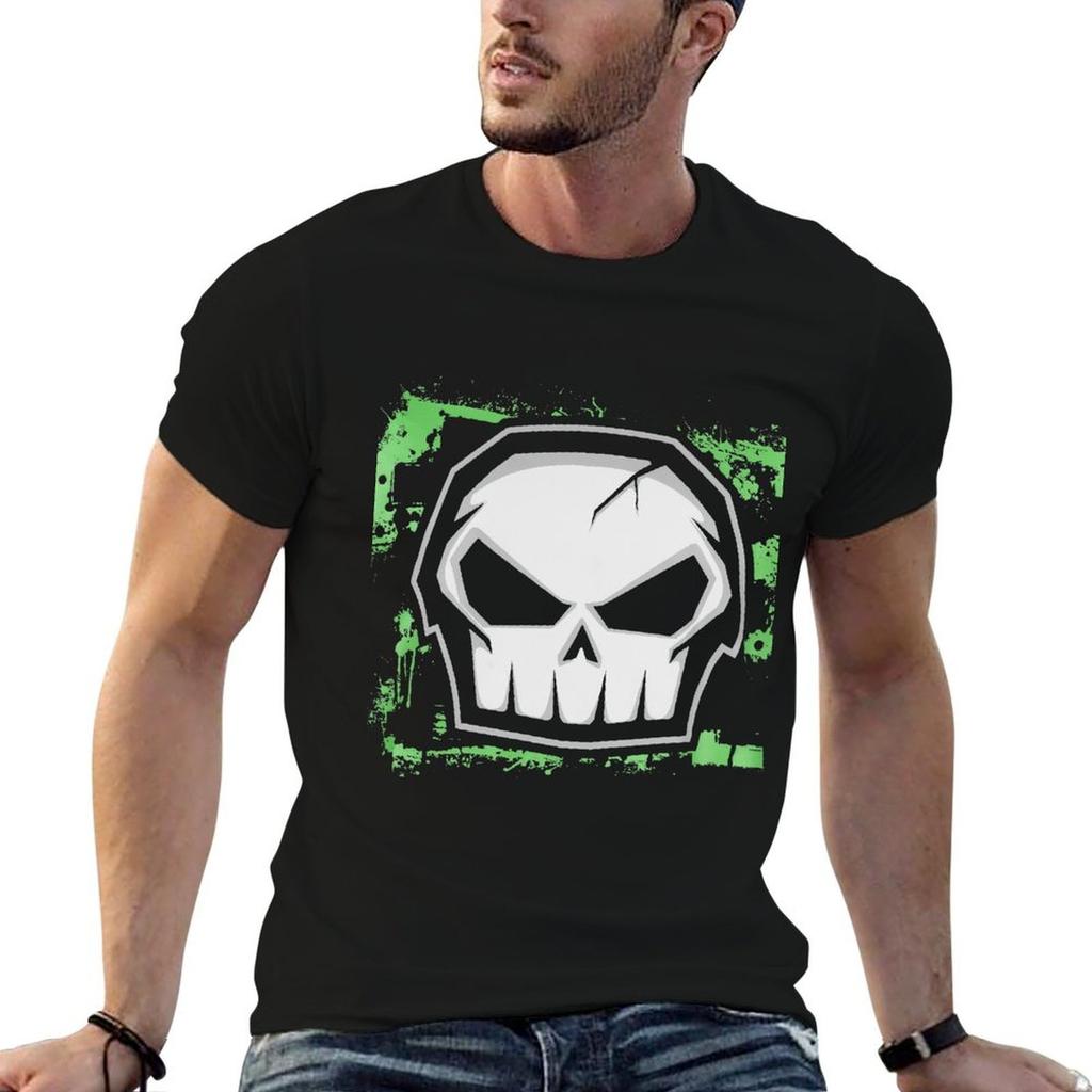 MQTFashFB No Fear Mens Core Graph T Shirt Short Sleeve Casual Black
