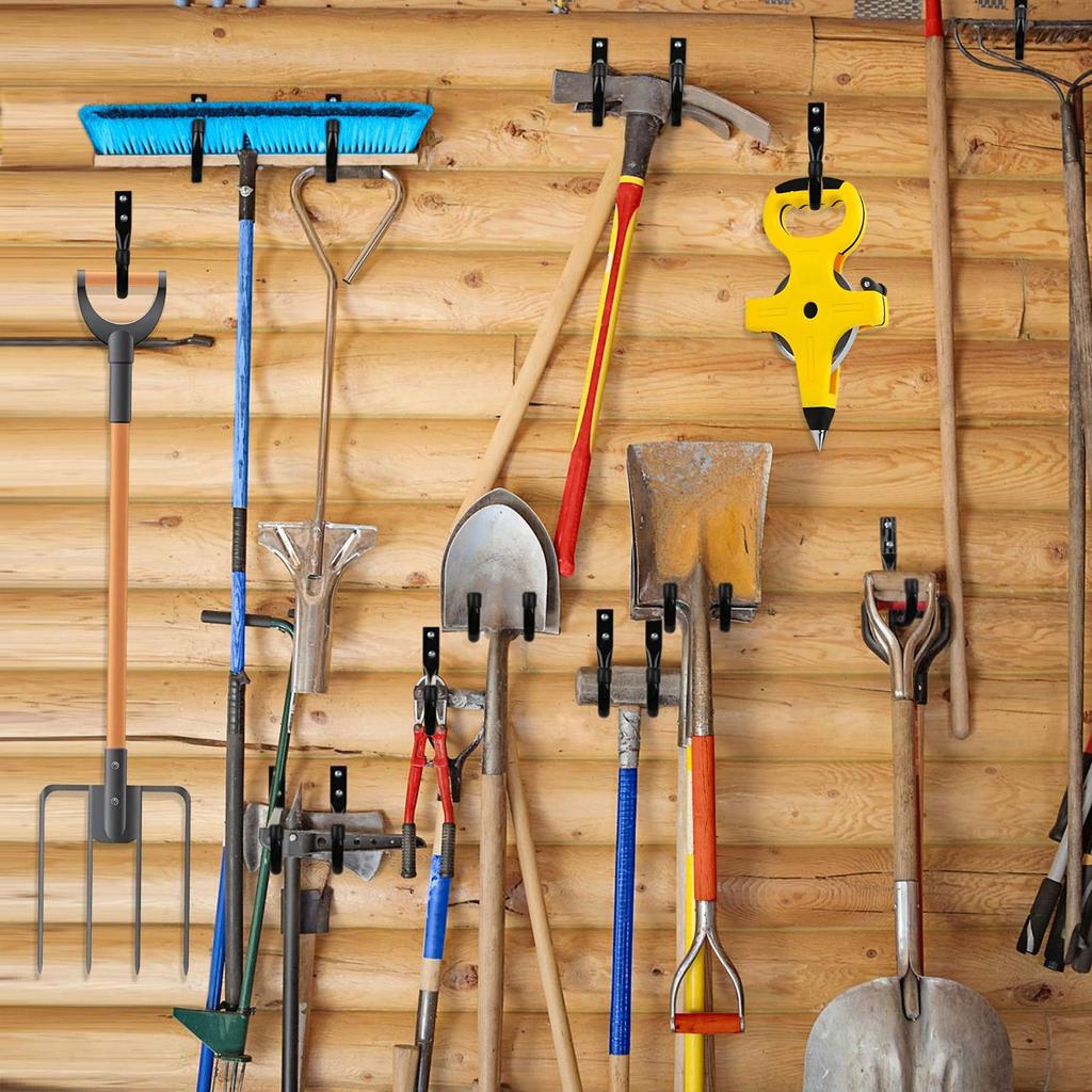 Настенные крючки для хранения инструментов в гараже в форме буквы U