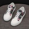 Женские вулканизированные туфли, дышащие парусиновые туфли, студенческие низкие кроссовки, кроссовки с изображением аниме-бабочки, износостойкие кроссовки для девочек, подарок