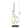Профессиональные 8-дюймовые позолоченные портновские ножницы — изготовлены вручную из нержавеющей стали для шитья и домашнего использования