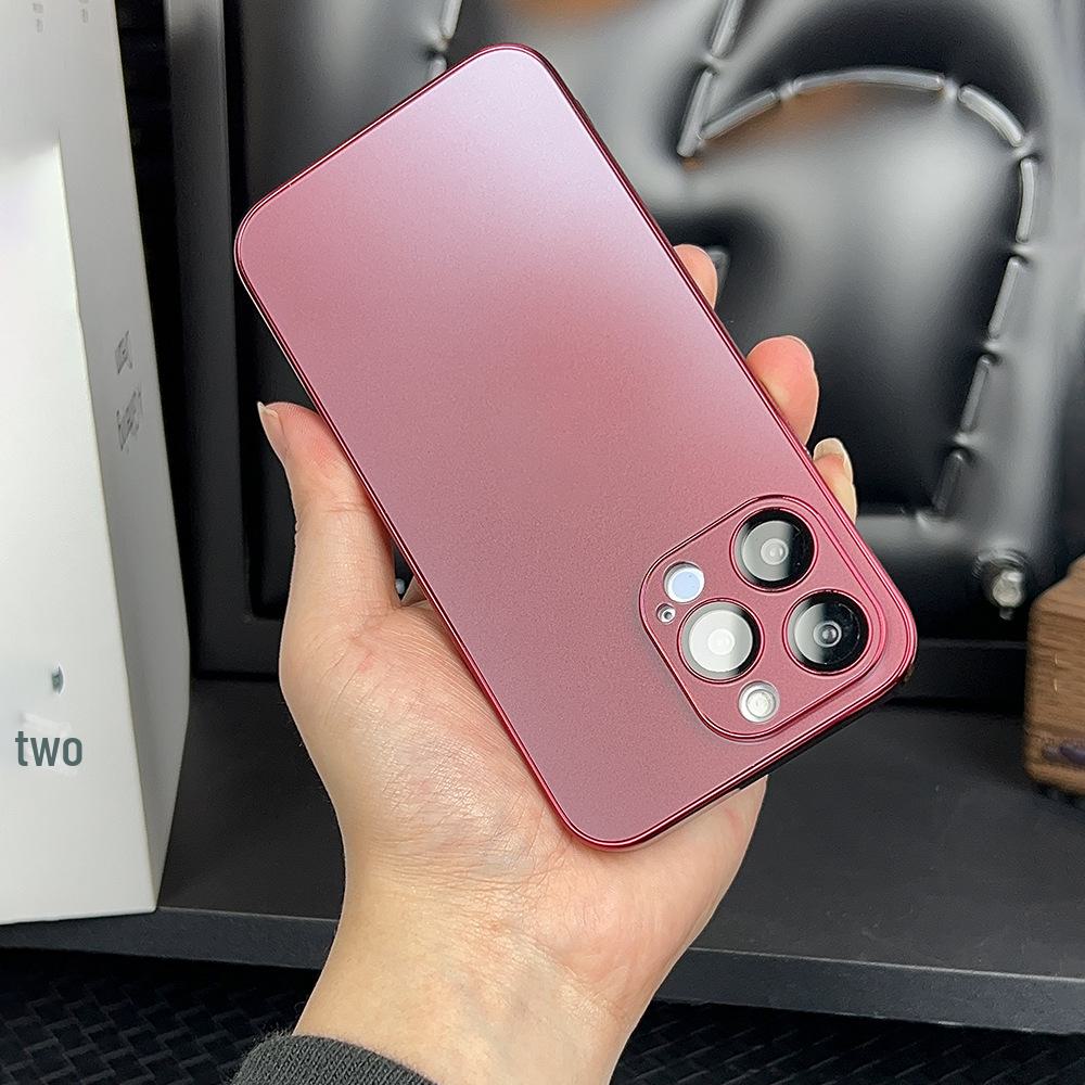 Ультратонкий матовый защитный чехол для мобильных телефонов Apple 12, 13, 14, 15. Противоударный, полнокомплектный дизайн.