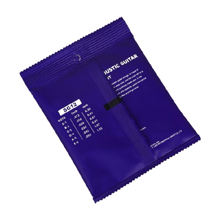 6Pcs Folk Guitar Steel Core Strings Classical Strings Perfect Intonation