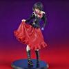 19cm DATE ALIVE IV Anime Figure Kawaii Kurumi Tokisaki Action Figure Red Dress Beautiful Girl Collection Model Doll Toy Gifts
