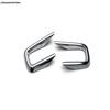 Car Front Bumper Fog Lights Lamps Frame Decor Cover Trim ABS Chrome Accessories Exterior Refit Kit For Lexus LBX 2024 2025 2026
