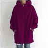 Women's Casual Loose Fit Comfortable Long Full Zip Hoodies Sweatshirts for Spring Autumn Multicolor