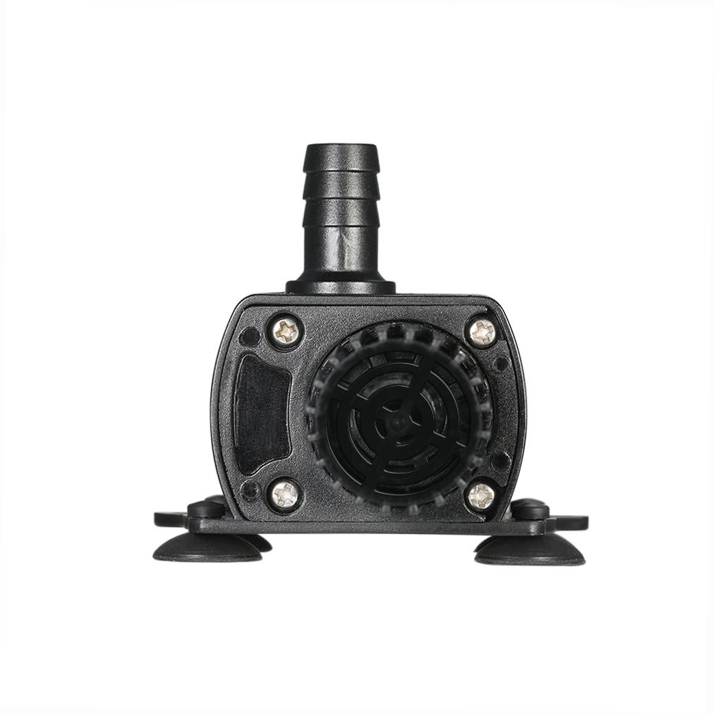 Decdeal Ультра-тихий бесщеточный водяной насос Mini USB DC5V, 4,8 Вт, 300 л/ч, подъем 300 см, водонепроницаемый