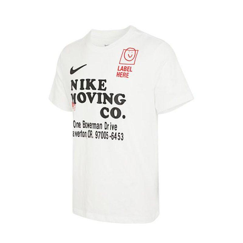 Nike T Shirts Men's White Crew Neck Moderate FD0135-121