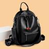 Женский мягкий кожаный рюкзак большой емкости Advanced Sense Simple Fashion сумка через плечо дорожный рюкзак школьный рюкзак для школьников