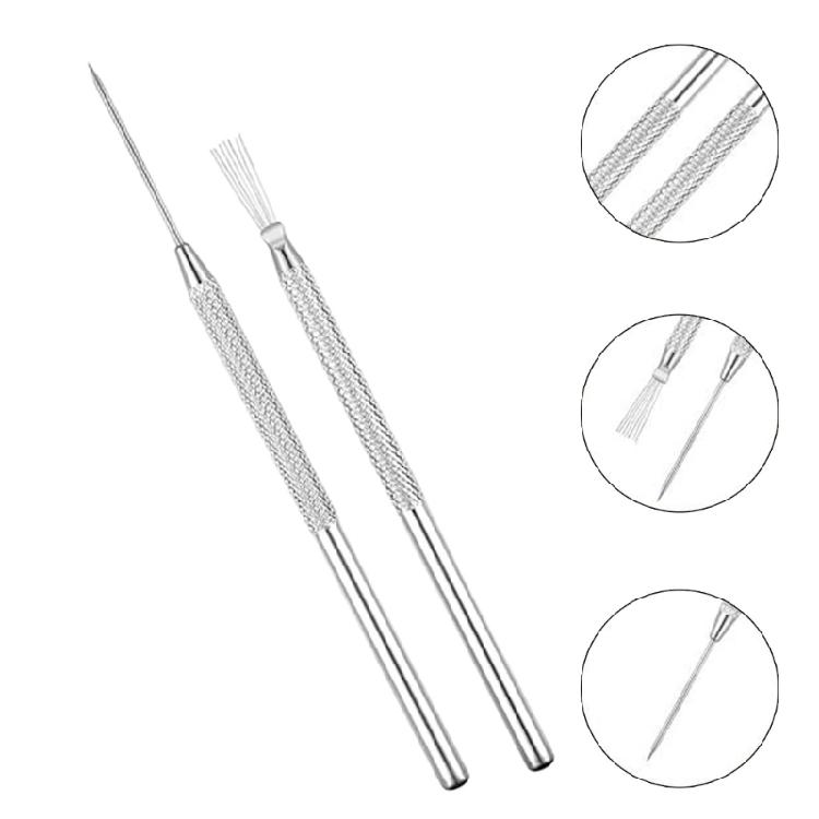 Clay Needle and Pottery Feather Wire Texture Tools for Ceramics Claywork Sculpture Detail Texturing and Modeling