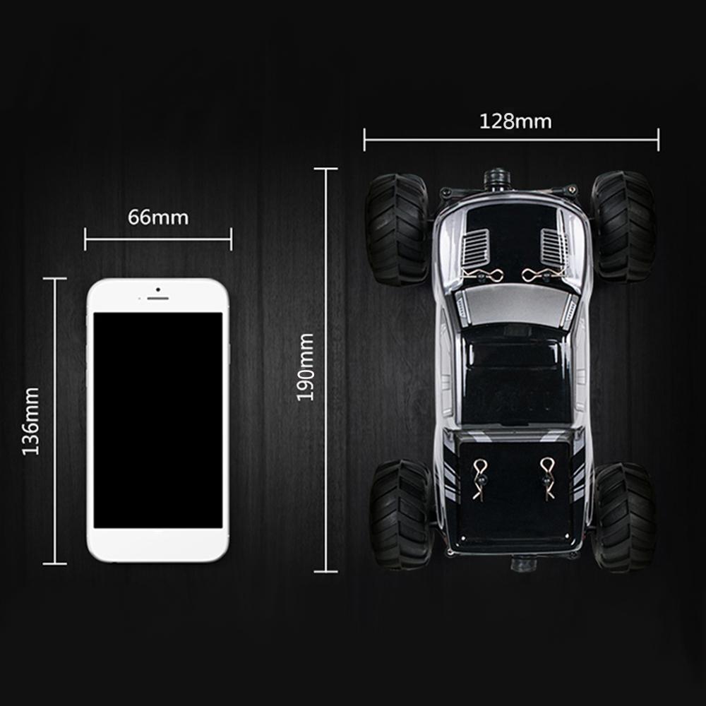 HBX 2098B 1/24, 2,4 ГГц, 4WD, 4WS, Devastator Rock Crawler RTR с двойным сервоприводом, внедорожный радиоуправляемый автомобиль