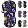 Soft Sunglasses Case Durable Zipper Glasses Pouch Fashion Neoprene Eyeglass Case  for Men and Women