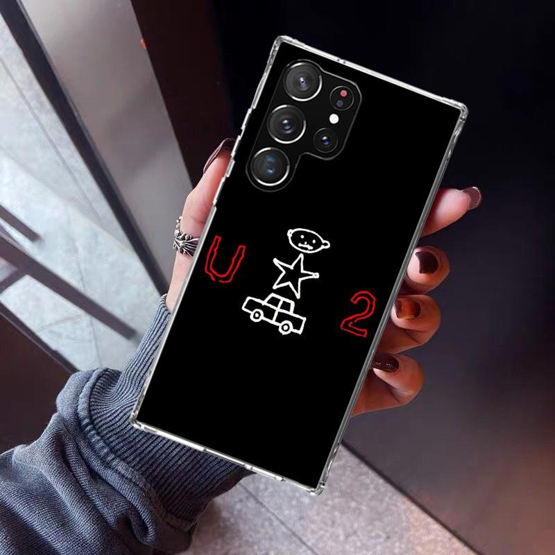 Band U-U2 Rock Phone Case For Samsung Galaxy S26 S25 Edge S24 S23 Ultra S22 Plus S21 S20 FE Soft TPU Back Cover Funda Galaxy S25