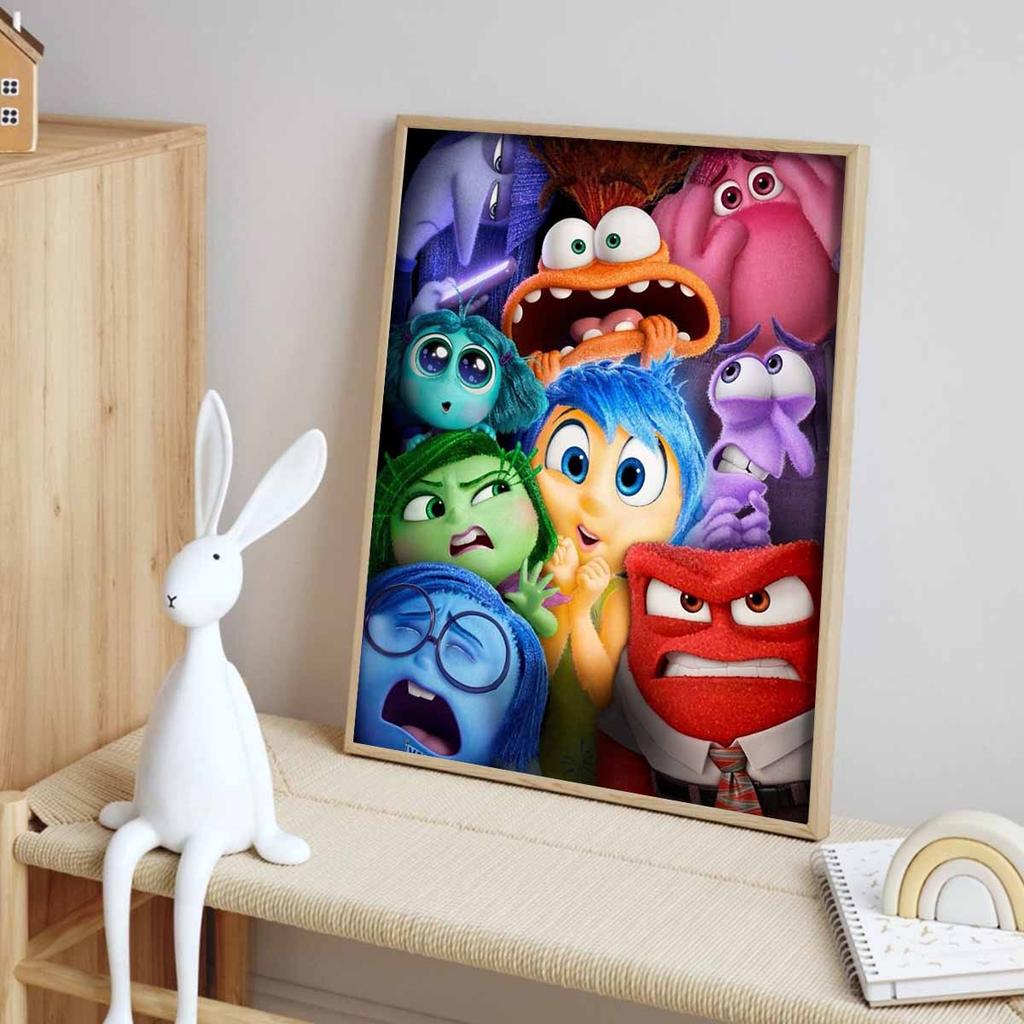 Набор для алмазной вышивки «Головоломка» (Inside Out) Кит для вышивания крестом Мозаичное искусство Алмазная живопись Полная выкладка Алмазная домашняя декорация