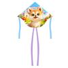 Animal Kite Dog 3d Polyester Triangle Flying Toy For Outdoor Recreation