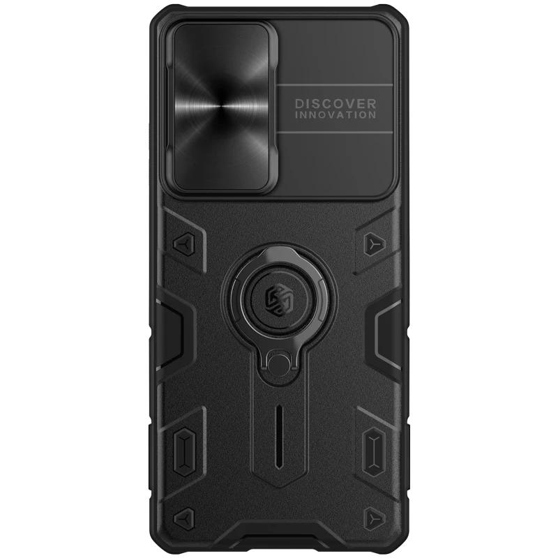 Чехол NILLKIN с выдвижной крышкой для Samsung Galaxy S21 Ultra Чехол-подставка с кольцом для Galaxy S21 5G 2025 дизайнерский Чехол ударопрочный для S21+