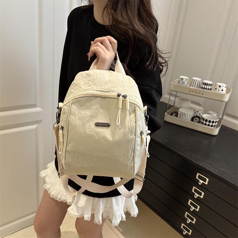 Ladies' Shoulder Bags for Commuting and Traveling Fashionable Versatile Lightweight Backpack Women Casual Multi-Functional Bag