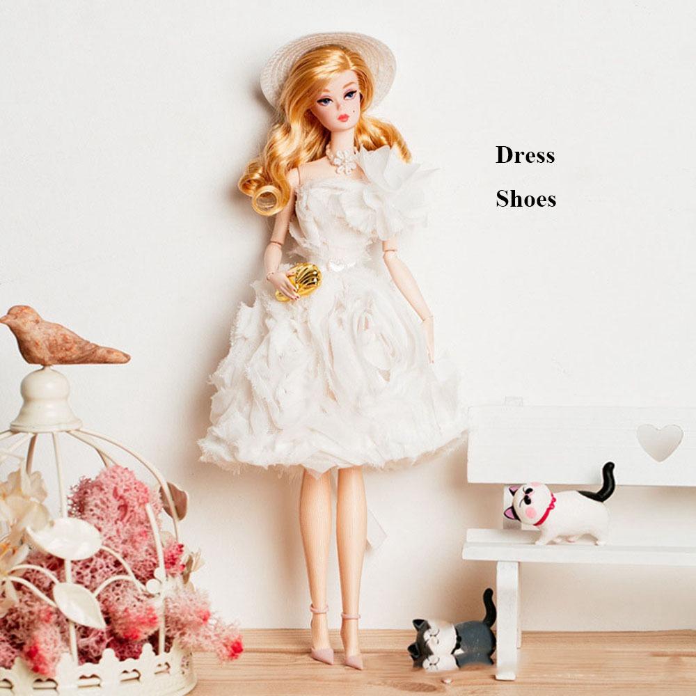 Элегантный костюм для куклы, набор платьев супермодели для 30-сантиметровой куклы/для кукол BJD 1/6/для куклы 11,5 дюймов