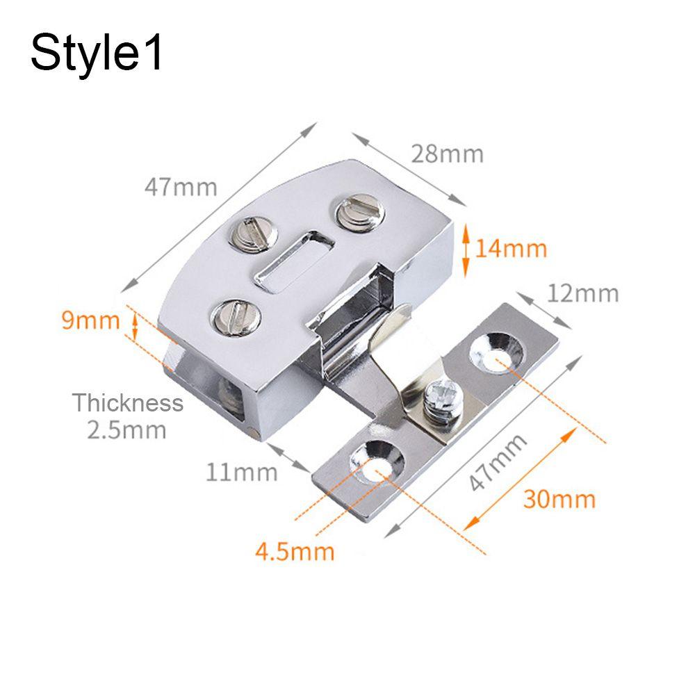 Home Connector Hardware Furniture Supplies Glass Door Hinge Cabinet Hinge Clip Window Accessories