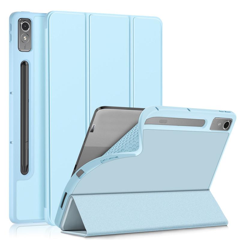 Fashion Paint Magnetic Leather Cover for Lenovo Xiaoxin Pad Pro 12.7 Case with Auto Wake/Sleep Silicone Tpu Shockproof Cover