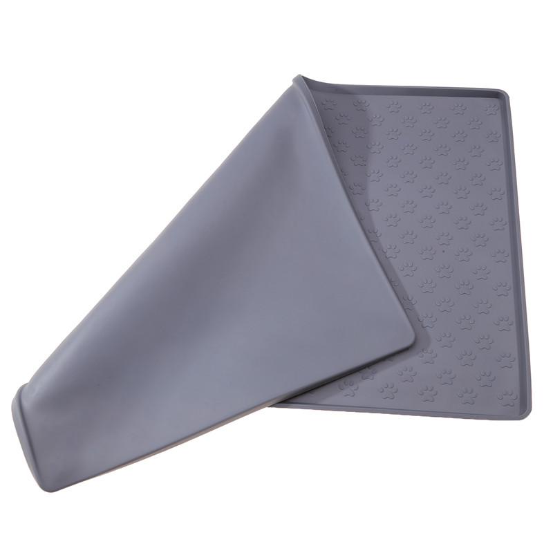 Ptlom Pet Placemat для собак и кошек Коврик для домашних животных для предотвращения перелива еды и воды Подходит для маленьких, средних и больших домашних животных