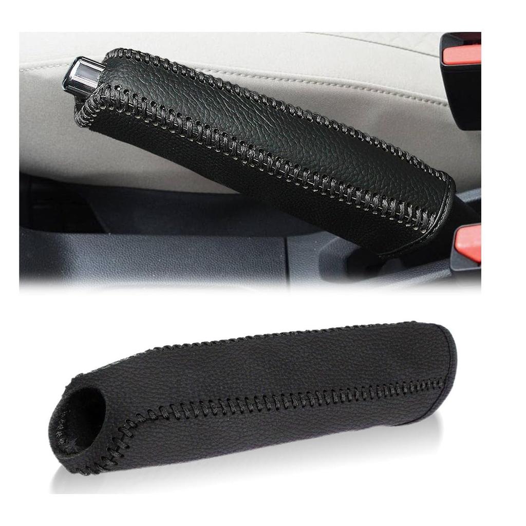 Mirhua Side Brake Key Cover Special Design Parking Brake Protection (Black) Easy Installation Universal Brake Cover Protection