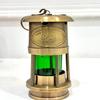 Solid Brass Minor Lamp Lantern – 15 CM Ship Lantern for Maritime Boat Light Decor, Christmas Gift