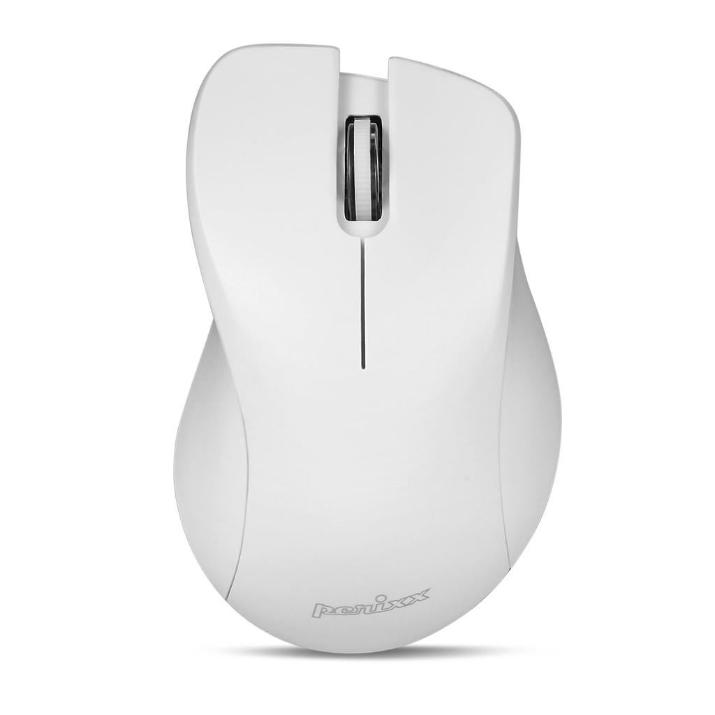 Беспроводная мышь Perixx с тихим кликом PERIMICE-621W (2.4G, Белый)