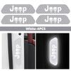 AJL6  Car Door Diamond Reflective Sticker Body Side Anti-collision Protection Stickers For Jeep Cherokee Patriot Liberty Wrangler JK