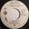 7inch Record ROD STEWART - How Long PRO50051PROMO WARNER BROS. 1981 Canada Rock Used