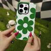 Чехол для телефона с ромашками для iPhone 17 16 15 14 13 Pro Max Plus для Магнитный Однослойный Двухслойный Прочный Чехол